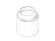 DORNBRACHT-Haube-ERSATZTEILE-091102022-D-45-x-48-mm-Platin-gebuerstet-091102022-06 gallery number 1